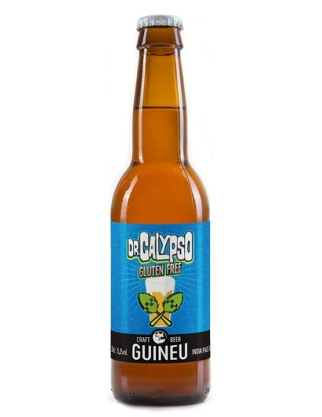 Cerveza Guineu Dr. Calypso Half IPA sin gluten