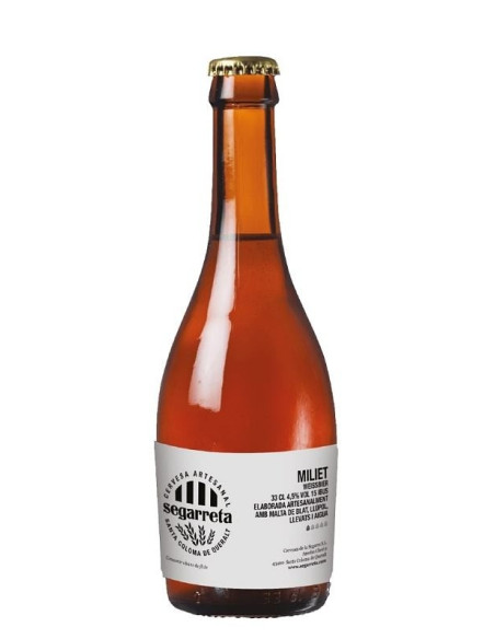 Cerveza Segarreta Miliet  12x33