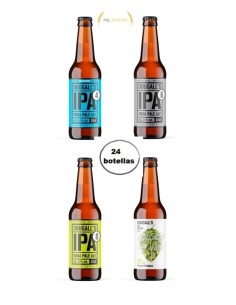 Cervezas Dougall's IPA Lote cervezas Dougall IPA 24x33cl - MilCervezas