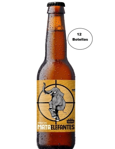 Cerveza Pale Ale IPA Mataelefantes 12x33cl | Mil Cervezas