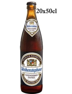 Weihenstephan Hefe Weissbier Dunkel 20x50 cl - MilCervezas