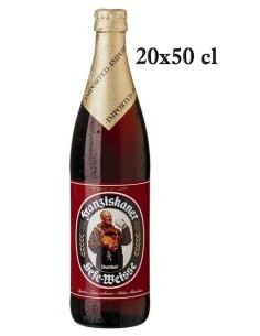 FRANZISKANER hefe weissbier dunkel 20x50 cl. - MilCervezas