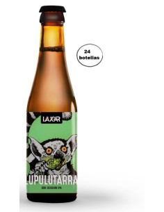 Laugar Lupulutarra Session DDH IPA 24x33 - MilCervezas