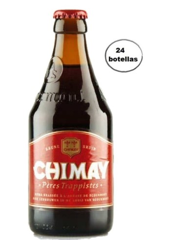 La Chimay Rouge cerveza belga de abadía
