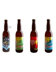 Marina Pack cervezas varios estilos sin gluten 12x33 - MilCervezas