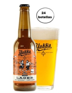 Cervezas Yakka Lager Yakka 24x33 - MilCervezas