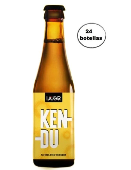 Cerveza Laugar KENDU Wheat Ale sin alcohol