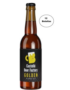 Castello Beer Factory Golden Blonde Ale 12X33 - MilCervezas