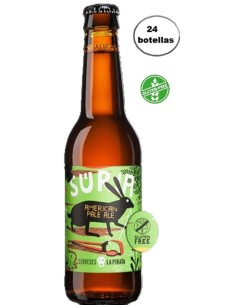 La Pirata Suria Pale Ale Sin Gluten 24x330 - MilCervezas