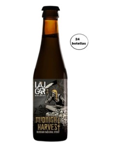 Laugar MIDNIGHT HARVEST Double Barrel Aged RIS 24x33 - MilCervezas