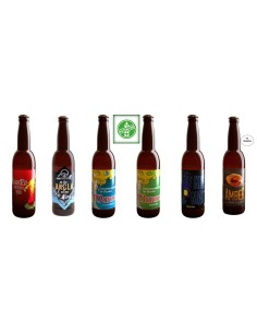 Mix cervezas 6 estilos sin gluten