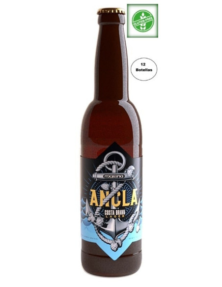 Cerveza Lager sin gluten ANCLA