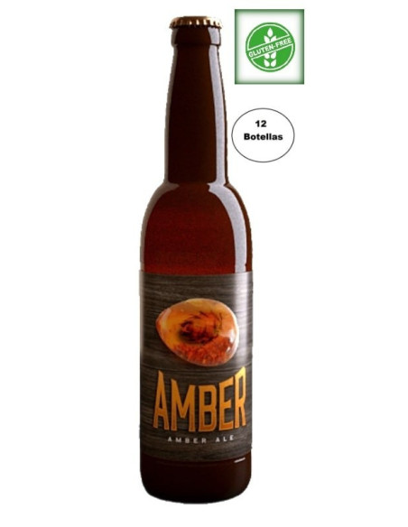Amber Cerveza sin Gluten 12x33 | Mil Cervezas