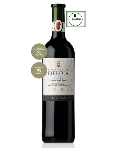 Vino Tinto reserva Fdez. de Piérola