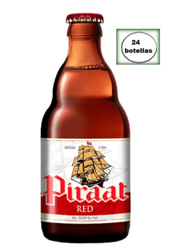 Cerveza belga Piraat Red