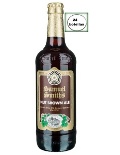 Samuel Smith Old Brewery (Tadcaster). SAMUEL SMITH NUT BROWN ALE 24x35 - MilCervezas