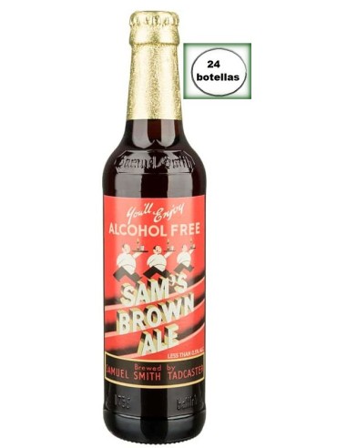 Cerveza inglesa sin alcohol Alcohol Free Sam’s Brown Ale