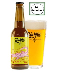 Cervezas Yakka COCODRILA WEST COAST IPA 24x33 - MilCervezas