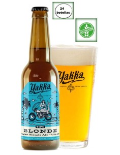 Cervezas Yakka Blonde Ale Yakka 24x33 - MilCervezas