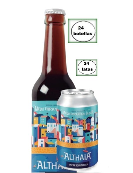 Cerveza lager Mediterranean