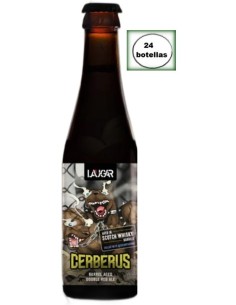 Laugar CERBERUS Barrel Aged Double Red Ale 24x33cl - MilCervezas