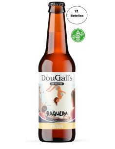 Cervezas Dougall's Raquera Pilsen 12x33 cl - MilCervezas