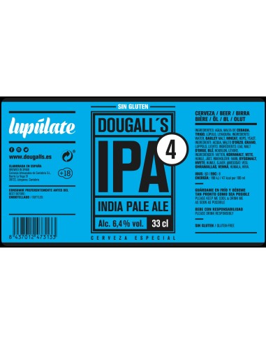Dougalls IPA 4,West Coast IPA 12x33cl