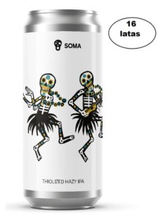 La Pirata EWALU ROUND 8 Thiolized Hazy Ipa16x44ml - MilCervezas