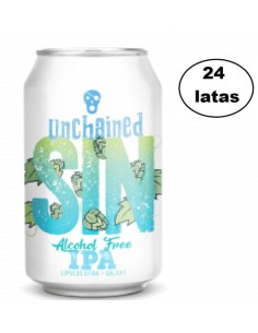 La Pirata UNCHAINED Alcohol Free Ipa lata 24x33 ml - MilCervezas