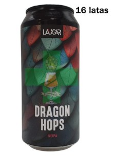 Laugar NEIPA DRAGON HOPS 16X44 ML - MilCervezas