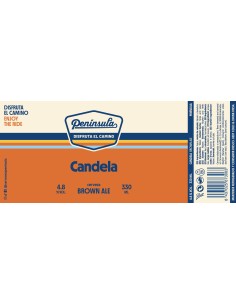 Peninsula Candela  Brown Ale 12x33cl - MilCervezas