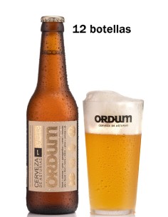 cervezas ordum ORDUM LAGER 12 botellas - MilCervezas