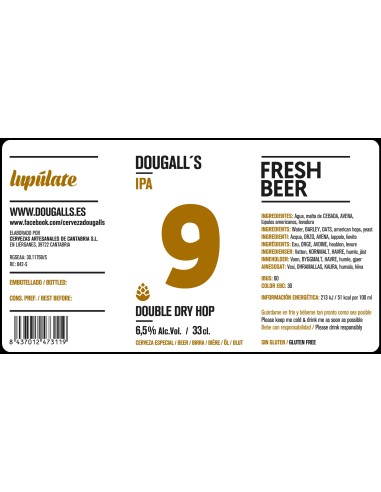 IPA 9 Dougalls 16x44 cl