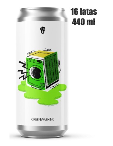 Cerveza dipa lata 440 ml GREENWASHING