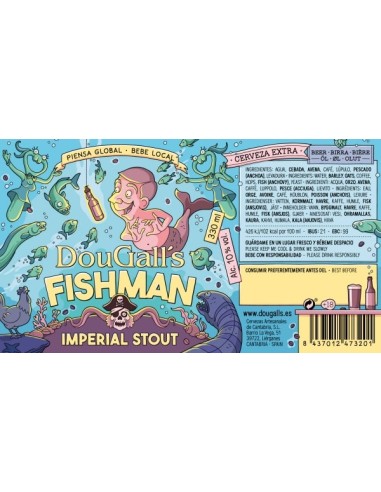 IMPERIAL STOUT FISHMAN 12x33 cl IMPERIAL STOUT FISHMAN 12x33 cl