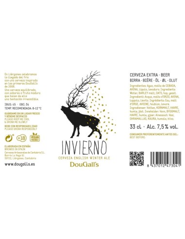 Old Ale Invierno 12x33 cl Old Ale Invierno 12x33 cl