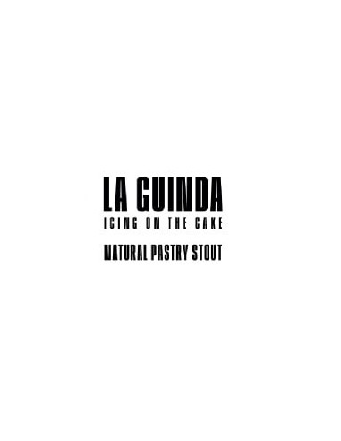 LA GUINDA  Natural Pastry Stout 12x33