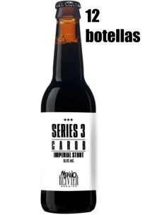 Cerveza Imperial Stout con algarroba
