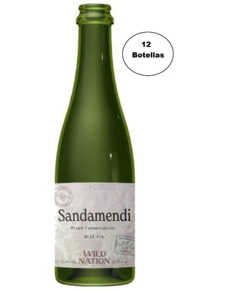 Cerveza Sandemendi  Ale de fermentación mixta espontanea .