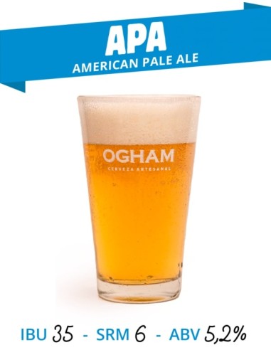 Cerveza Ogham APA 16 x 44