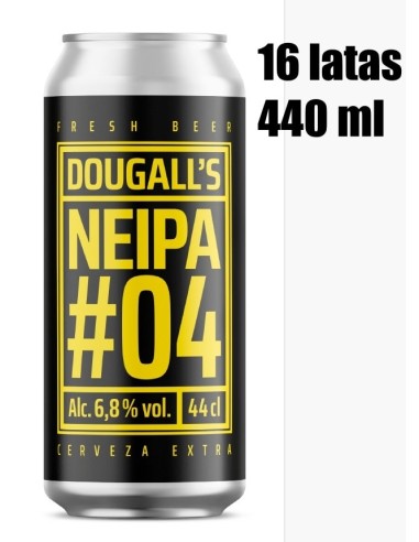 Cerveza neipa 4 lata 440 ml