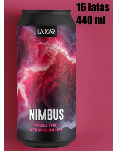 Cerveza lata Imperial Stout with mashmallows Nimbus