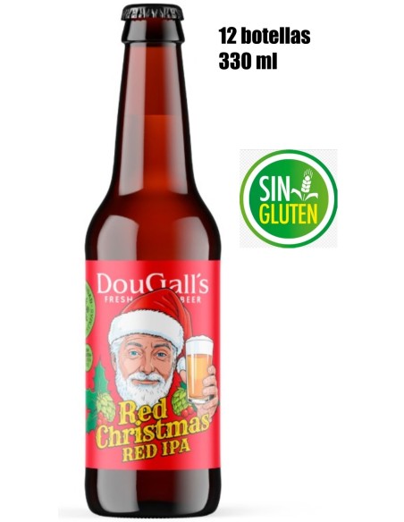 Cerveza Red Christmas RED IPA 12x33cl