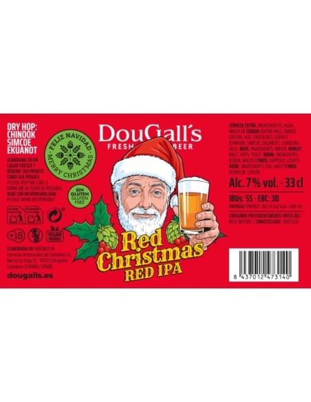 Red Christmas RED IPA 12x33cl
