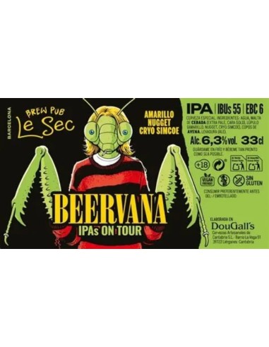 Cerveza IPA beervana