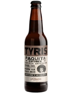 Cerveza Tyris Paquita Brown 24x33cl - MilCervezas