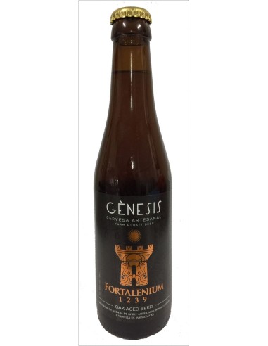 Cerveza Artesanal Gènesis Fortalenium  24x33